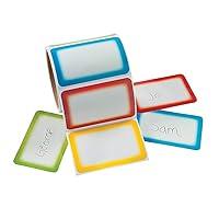 Algopix Similar Product 11 - Primary Colored Name Tags  100 Pieces