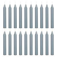 Algopix Similar Product 18 - Mega Candles 20 pcs Unscented Gray