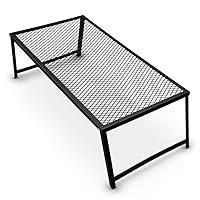 Algopix Similar Product 8 - Heavy Duty Steel Mesh Over Fire Camping