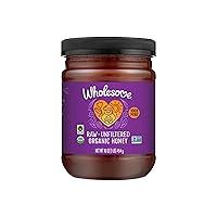 Algopix Similar Product 17 - Wholesome Organic Raw Unfiltered Honey