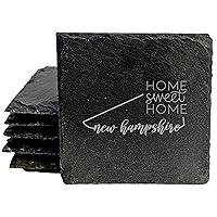 Algopix Similar Product 11 - New Hampshire Home Sweet Home Coasters