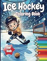 Algopix Similar Product 7 - ICE Hockey Coloring Book for Kids