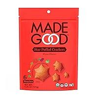 Algopix Similar Product 2 - MadeGood Star Puffed Crackers Pizza 6