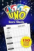 Algopix Similar Product 8 - Uno Score Sheets 130 Score Pads for