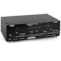 Algopix Similar Product 6 - Pyle Home Digital Dual Cassette Deck