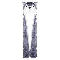 Algopix Similar Product 9 - Super Z Outlet Cute Plush Animal Hat