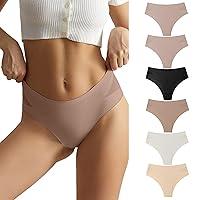 Algopix Similar Product 19 - Seamless Bikini Underwear for Women No