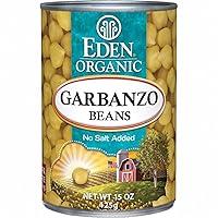 Algopix Similar Product 18 - Eden Foods Organic Garbanzo Beans, 15 oz