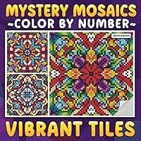 Algopix Similar Product 2 - Mystery Mosaics Color By Number Vibrant