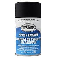 Algopix Similar Product 17 - Testors Corp Spray 3oz Flat Black