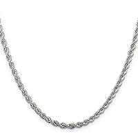 Algopix Similar Product 1 - IceCarats 925 Sterling Silver 3mm Rope