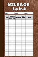 Algopix Similar Product 11 - Daily Mileage Log Book 2024 Car