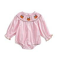 Algopix Similar Product 3 - Ysfanwuxi Newborn Baby Girl Smocked