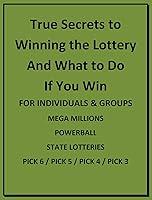 Algopix Similar Product 6 - True Secrets to Winning the Lottery and