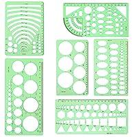 Algopix Similar Product 19 - Hariendn 6 Pcs Drawing Templates