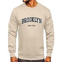 Algopix Similar Product 17 - Crewneck Casual Sweatshirt for Men