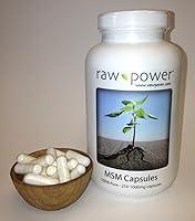Algopix Similar Product 7 - MSM Capsules 100 Pure 250 vcaps