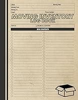 Algopix Similar Product 17 - Moving Inventory Log Book Cute Logbook