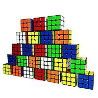 Algopix Similar Product 20 - Bulk Pack Full Size 3x3 Speed Cube Set