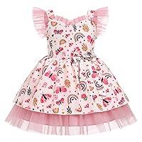 Algopix Similar Product 20 - IMEKIS Toddler Girls Birthday Dress Cow