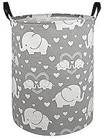 Algopix Similar Product 18 - DUYIY Round Laundry Hamper Storage