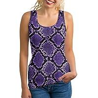 Algopix Similar Product 9 - Purple Snakeskin Animal Print Womans