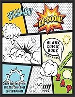 Algopix Similar Product 3 - Blank Comic Book For Kids  Create Your