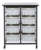 Algopix Similar Product 12 - LUXOR MBSDR8L Mobile Bin System 