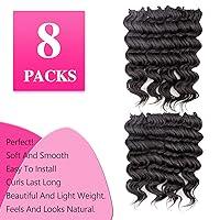 Dansama GoGo Curl Crochet Hair Ocean Wave Crochet Hair Deep Wave