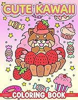 Algopix Similar Product 11 - Cute Kawaii Coloring Book 3 A