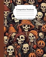 Algopix Similar Product 9 - Halloween Composition Notebook A