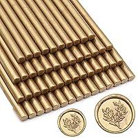 Algopix Similar Product 8 - 52pcs Antique Gold Wax Sealing Sticks