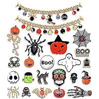 Algopix Similar Product 5 - XOCARTIGE 23PCS Halloween Shoe Charms