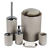 Algopix Similar Product 17 - IMAVO Bathroom Accessories Set,6 Pcs