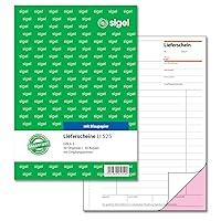 Algopix Similar Product 16 - Sigel LI525 Lieferschein A5 2fach mit