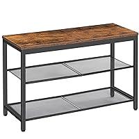 Algopix Similar Product 11 - HOOBRO Shoe Bench 3Tier Shoe Rack