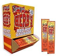 Algopix Similar Product 14 - Herb's Red Hot Sausage 50ct 2 for $1