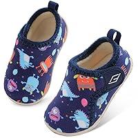 Algopix Similar Product 5 - Lefflow Baby Slippers for Toddler Boys