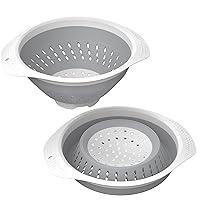 Algopix Similar Product 7 - Vremi 5 Quart Collapsible Colander 