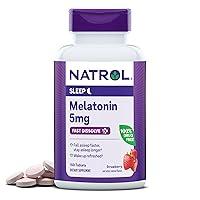 Algopix Similar Product 9 - Natrol Sleep Melatonin 5mg Fast
