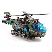 Algopix Similar Product 9 - Vokodo Military Helicopter with Lights