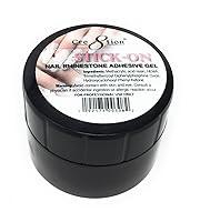 Algopix Similar Product 3 - Cre8tion Stickon Nail Rhinestone