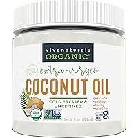 Algopix Similar Product 13 - Viva Naturals Organic Coconut Oil 16