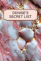 Algopix Similar Product 19 - Denises Secret List Secure Journal