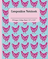 Algopix Similar Product 20 - Chicken Composition Notebook College