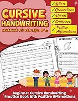 Algopix Similar Product 6 - Cursive Workbook For Kids Ages 812