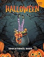 Algopix Similar Product 2 - HALOWEEN EDUCATIONAL BOOK  HALLOWEEN