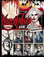 Algopix Similar Product 2 - Vampire Junk Journal Ephemera Over 350