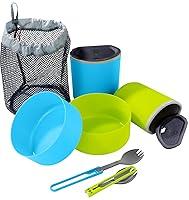 Algopix Similar Product 5 - MSR 2Person Camping Mess Kit Blue