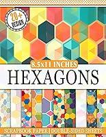 Algopix Similar Product 7 - Hexagons Scrapbook Paper Hexagon